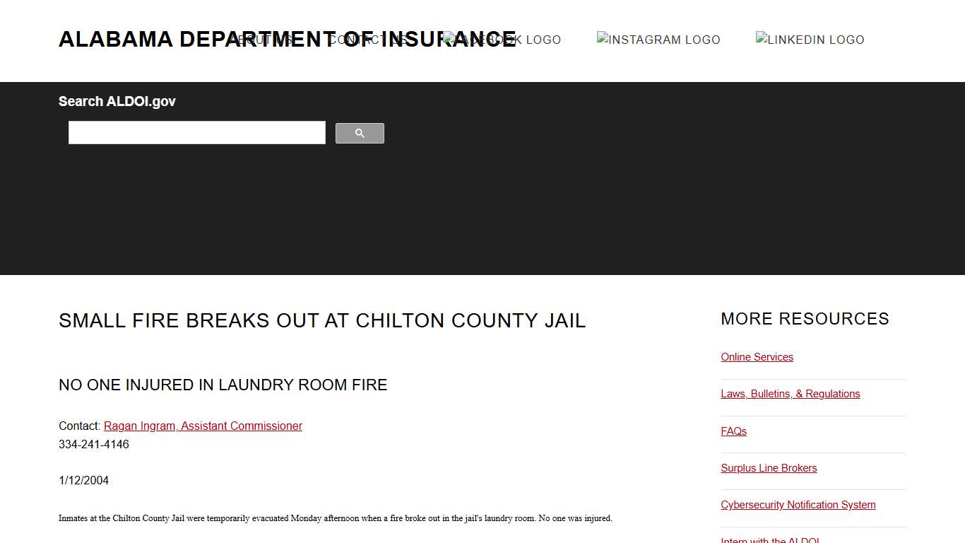 ALDOI - Current News Item